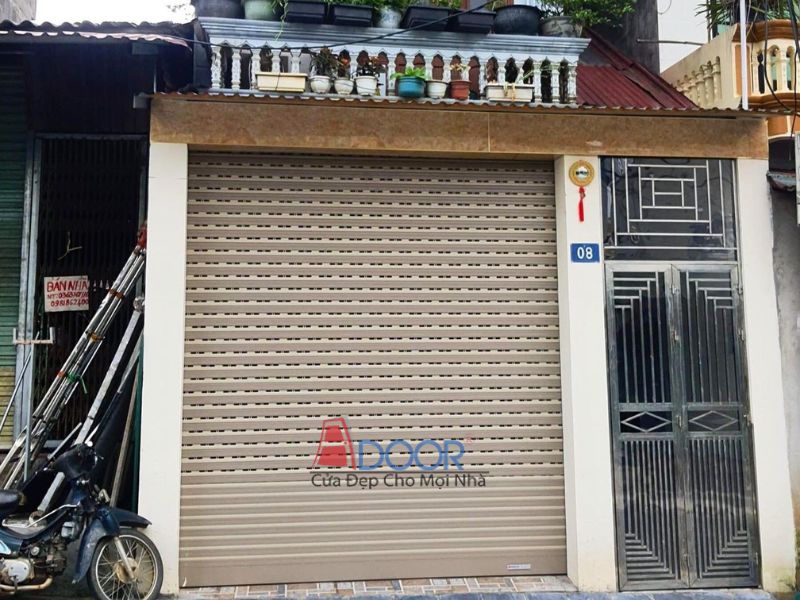 Cửa cuốn Adoor nhôm cao cấp với thiết kế sang trọng