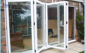 Cửa gấp trượt tự động Adoor Hà Nội