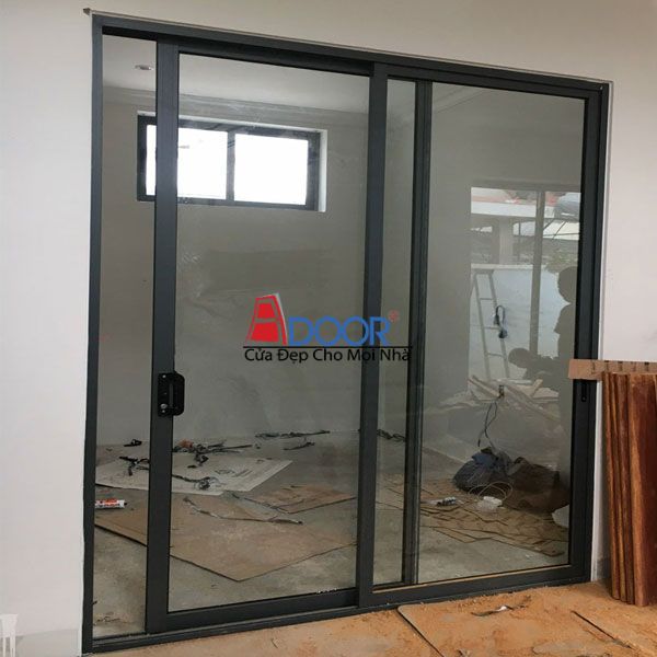 Cửa xingfa 2 cánh mở lùa giúp tối ưu không gian, đặc biệt hữu ích cho những nơi có diện tích hạn chế