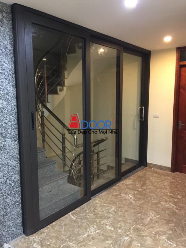 Cửa trượt Xingfa 3 cánh dòng cao cấp với thiết kế sang trọng, đẳng cấp