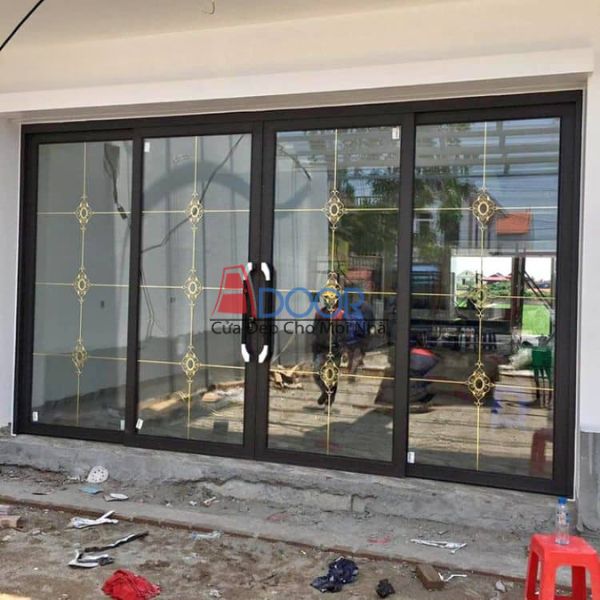 Kính hộp cách âm cách nhiệt tốt, tích hợp nan trang trí sang trọng