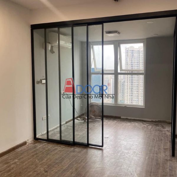 Ưu điểm vượt trội của cửa nhôm kính slim không ray dưới, đảm bảo an toàn và thẩm mỹ