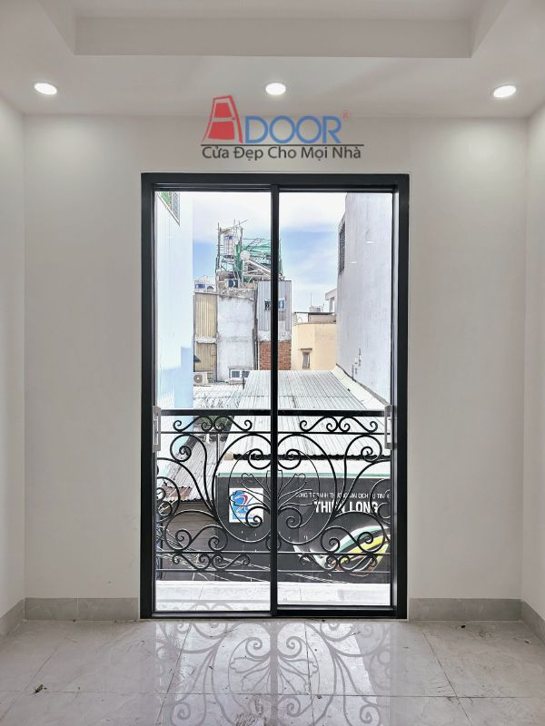 Cửa nhôm kính slim Adoor kiểu mở lùa, giải pháp tối ưu cho không gian hẹp