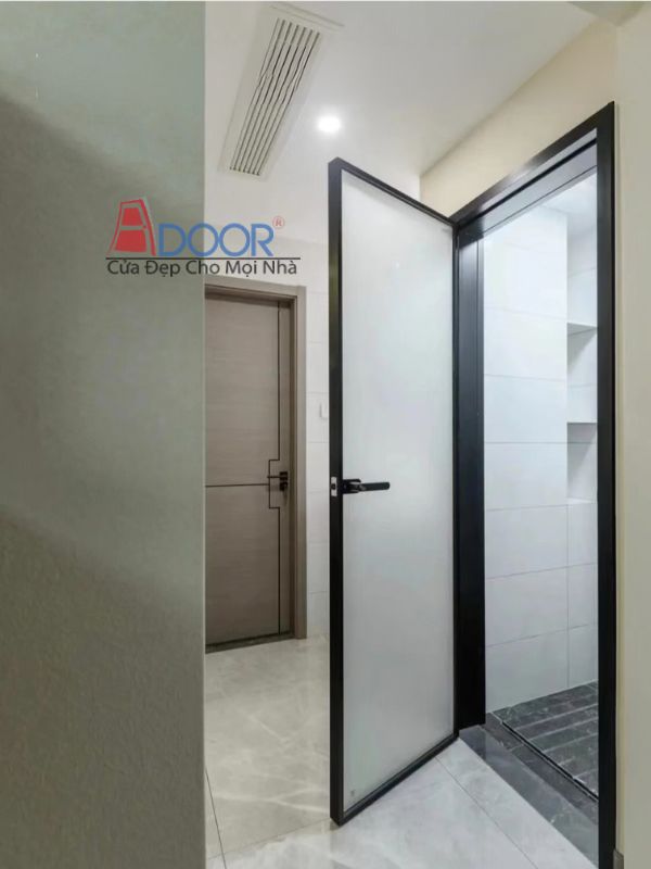 Cửa đi nhôm slim mang lại sự tiện lợi và vẻ đẹp hiện đại cho lối ra vào