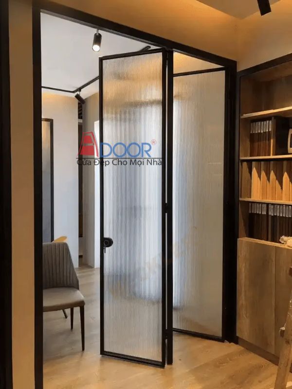 Cửa xếp trượt slim Adoor mở rộng tối đa không gian