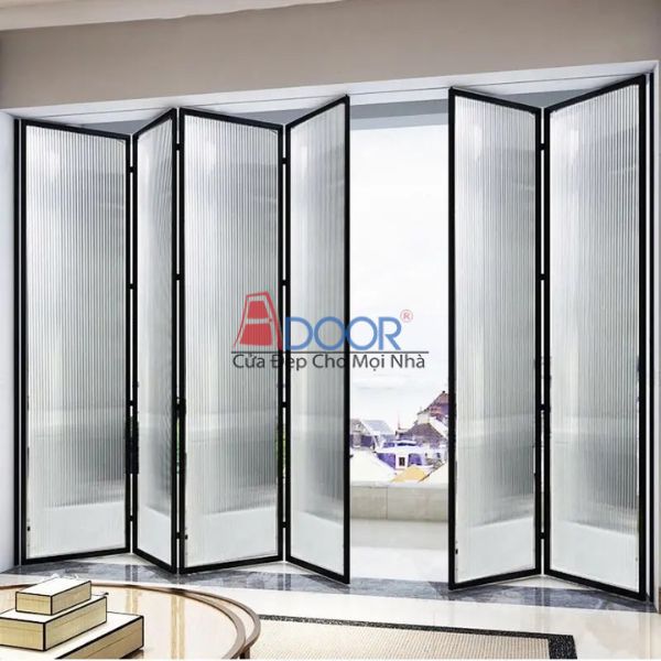 Cửa xếp trượt Slim Adoor tạo sự linh hoạt trong việc đóng mở cửa
