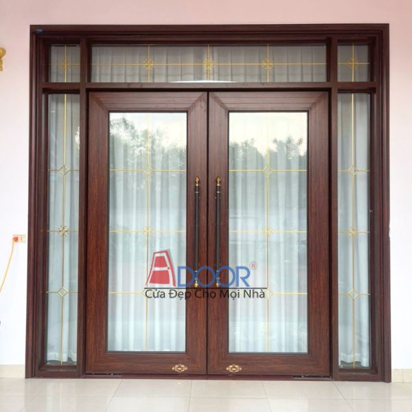 Cửa nhôm kính thủy lực mang lại sự vững chãi và sang trọng