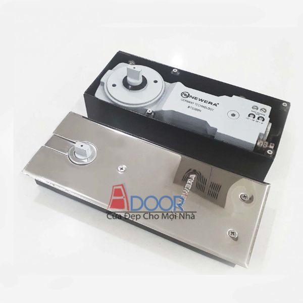 Bản lề âm sàn thương hiệu Adoor nhập khẩu kèm nắp inox