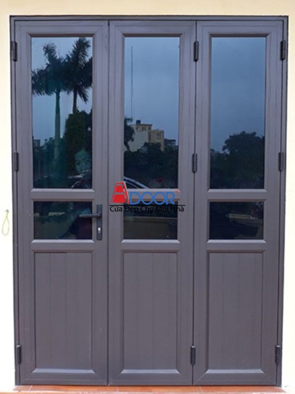 Cửa nhôm Xingfa 3 cánh pano mang đến vẻ đẹp cổ điển, vững chãi