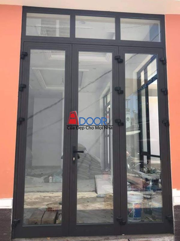 Cửa nhôm Xingfa 3 cánh hiện đại, thiết kế tinh tế, tối ưu không gian