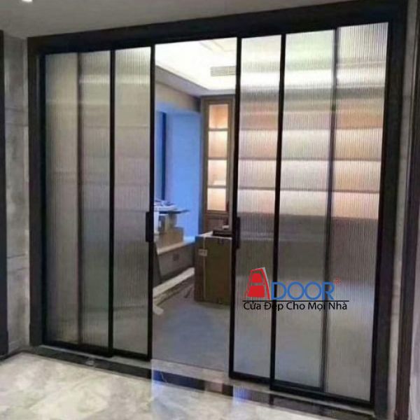 Cửa trượt 4 cánh phù hợp cao cấp, hiện đại
