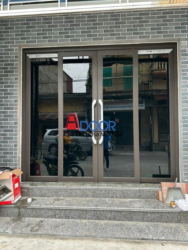 Cửa nhôm trượt quay bền bỉ, an toàn khi sử dụng