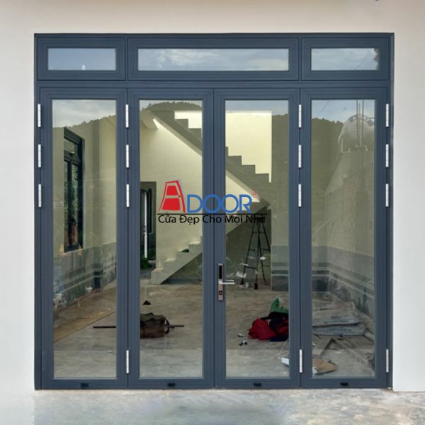 Cửa Xingfa 4 cánh mở toàn phần, tối ưu không gian rộng rãi