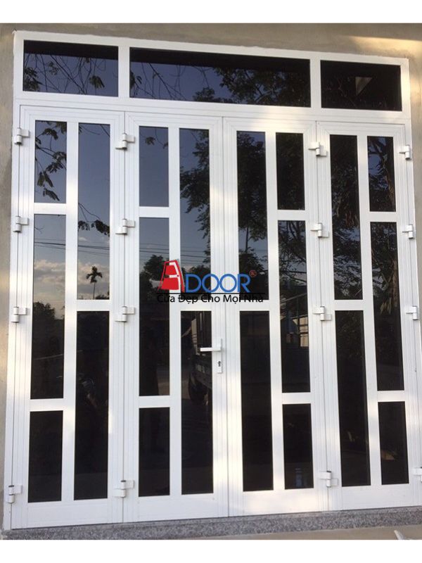 Cửa Xingfa 4 cánh trắng sứ, thanh lịch và tinh tế