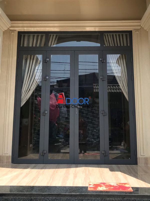 Mẫu cửa nhôm xingfa 4 cánh Adoor