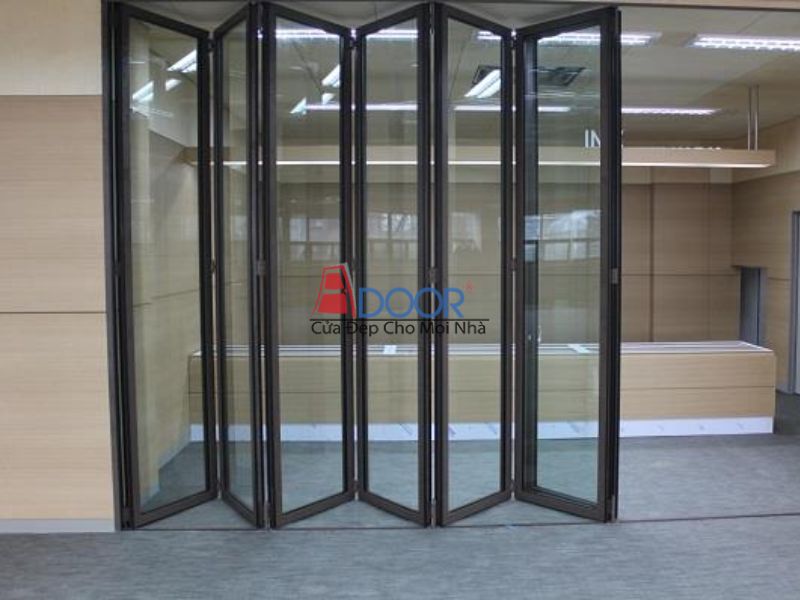 Cửa đi xếp trượt 6 cánh Xingfa mang đến không gian sống đẳng cấp