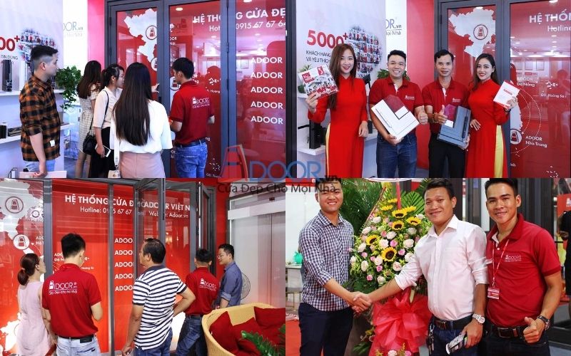 Adoor xuất hiện tại triển lãm hội chợ để quáng bá sản phẩm