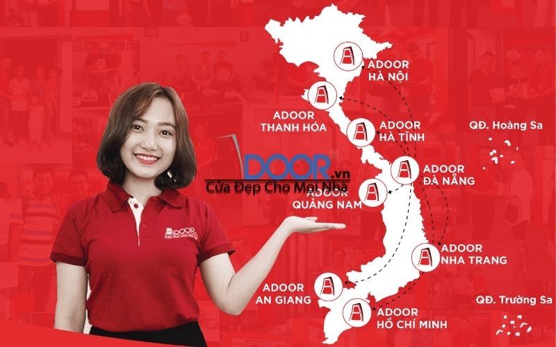 Hệ thống phân phối của Adoor