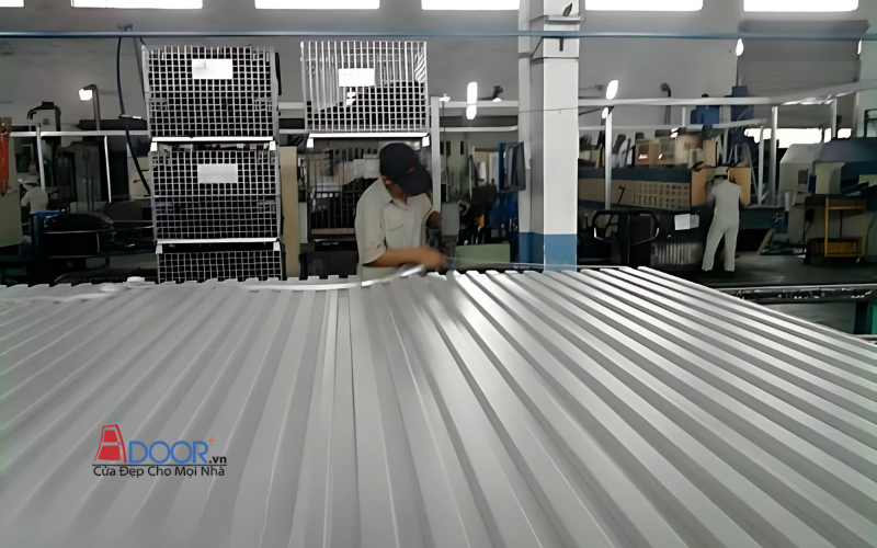 Adoor tận tâm từ sản xuất đến bàn giao cửa cuốn công nghệ Đức tại Hội An