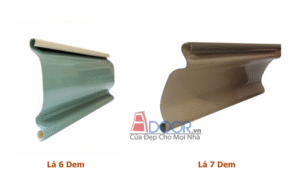 Cửa cuốn Đài Loan lá 6-7 dem
