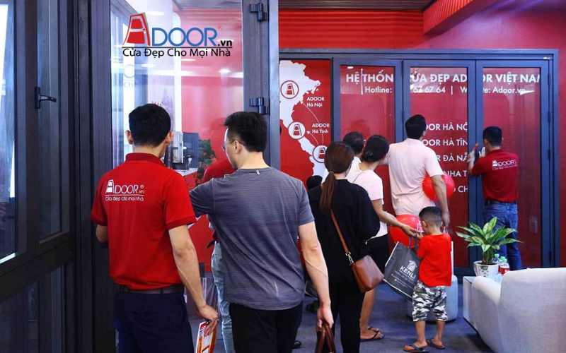 Adoor tham gia hội chợ về ngành cửa