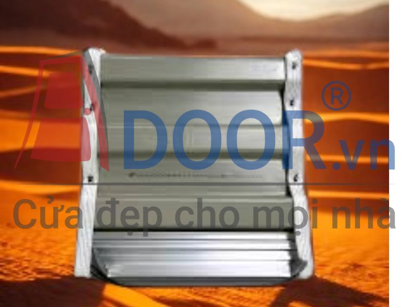 Mẫu Austdoor A300 – Cửa cuốn tấm liền tự động siêu êm, vận hành nhanh cho công trình Hải Phòng
