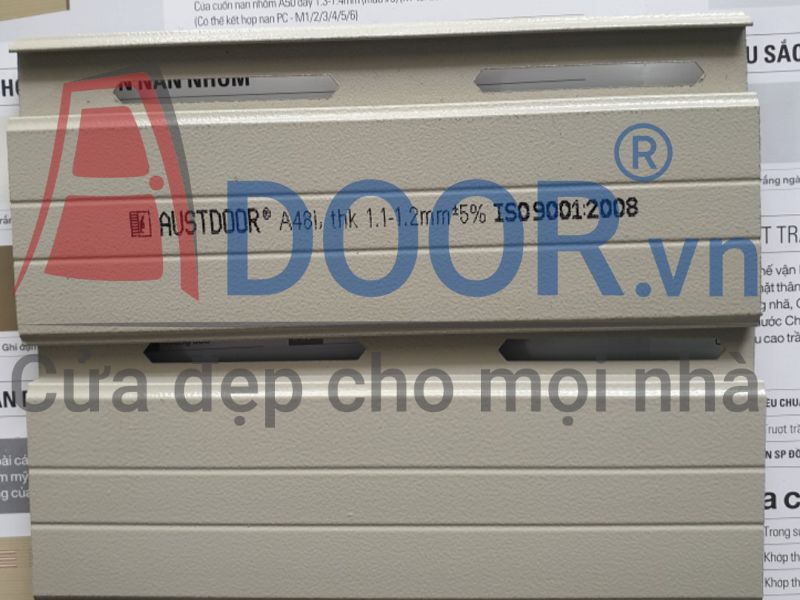 Mẫu Austdoor A50i – Cửa cuốn khe thoáng tự động công nghệ Italia tại Hải Phòng
