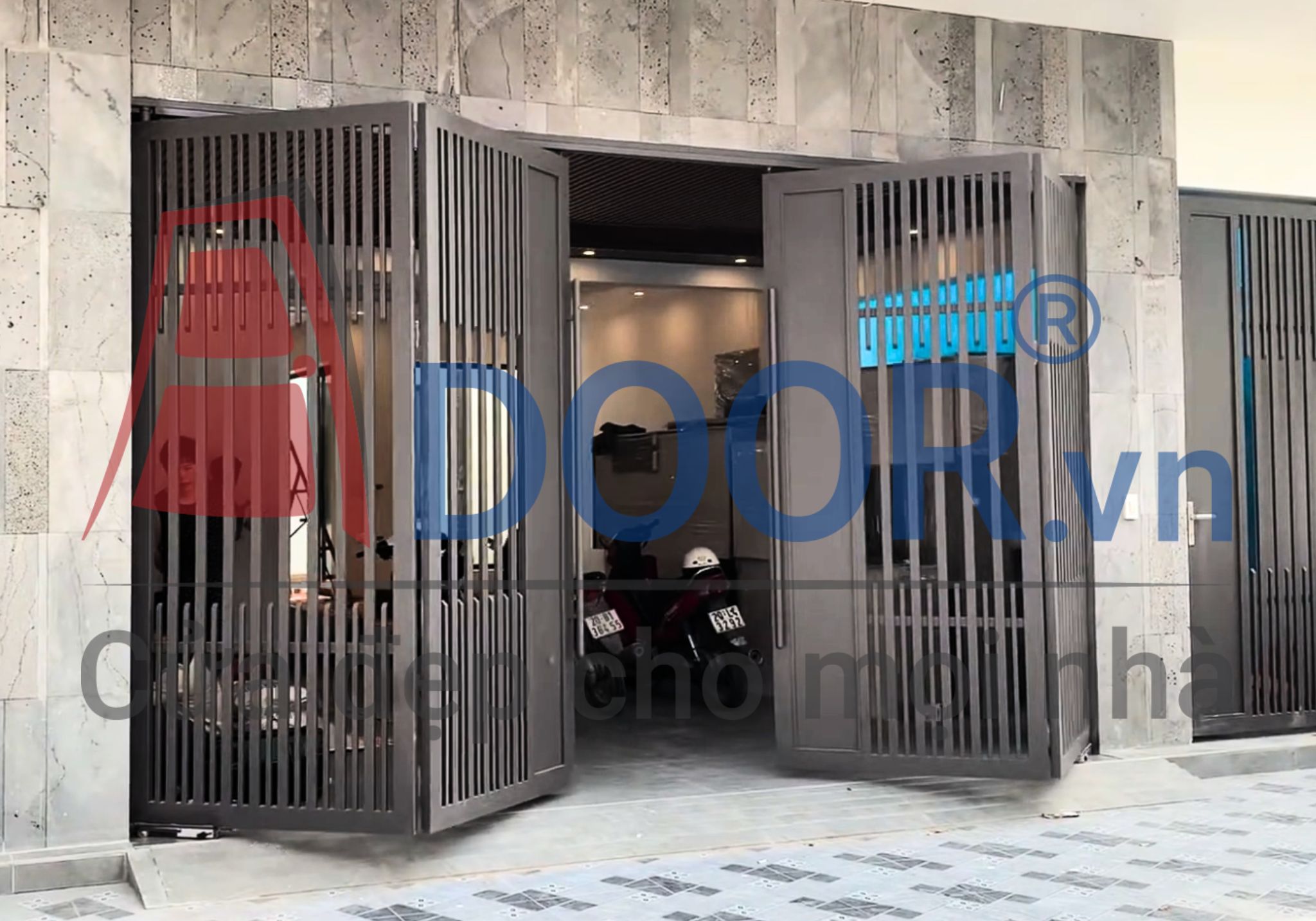 Cửa cổng Adoor tự động tiện dụng - 1 Cửa cổng Adoor tự động tiện dụng - 1