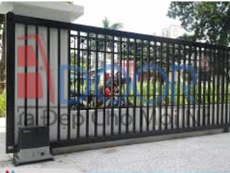 Mẫu Cửa Cổng Trượt Ngang Tự Động Tại nha trang