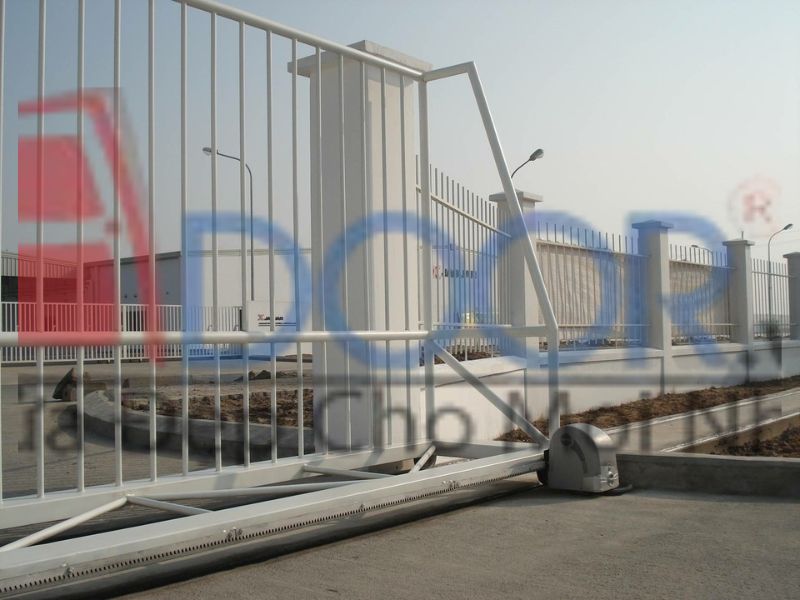 Mẫu Cửa Cổng Trượt Ngang Tự Động tại rạch giá