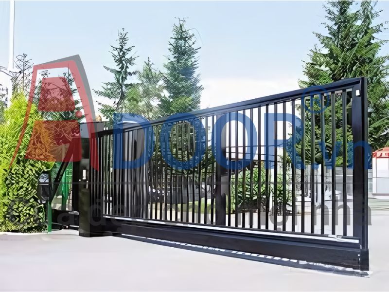 Mẫu Cửa Cổng Trượt Ngang Tự Động