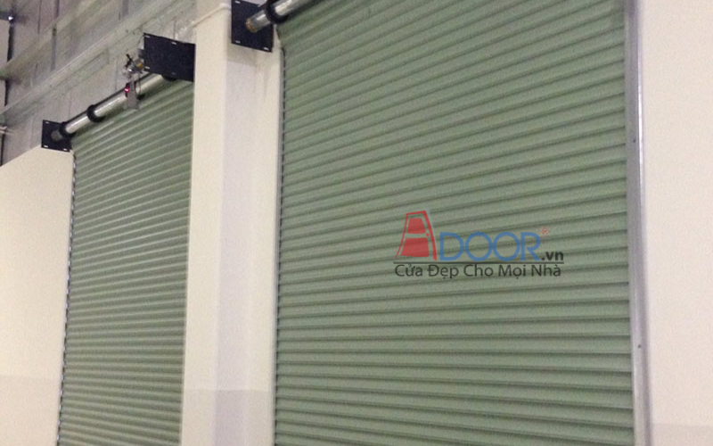 Cửa cuốn Đài Loan tự động bằng thép mạ kẽm (0.6mm - 0.7mm)