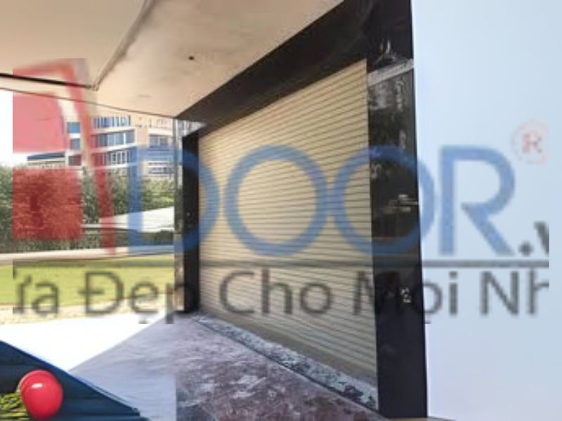 Mẫu Cửa cuốn khe thoáng công nghệ Đức tại Hạ Long