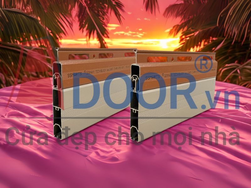 Mẫu cửa cuốn siêu thoáng Austdoor S70
