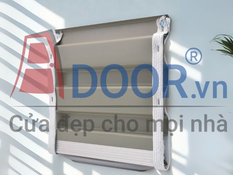 Mẫu Cửa cuốn tấm liền Adoor ST1001
