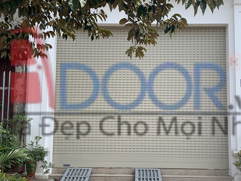 Mẫu Cửa cuốn tự động Austdoor công nghệ Đức tại Hạ Long