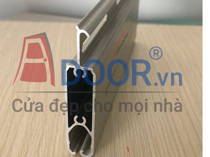 Mẫu Cửa cuốn tự động khe thoáng nan nhôm tại biên hòa