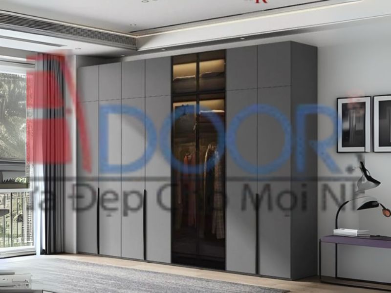 Giá tủ quần áo cánh kính Adoor thiết kế sang trọng đẳng cấp