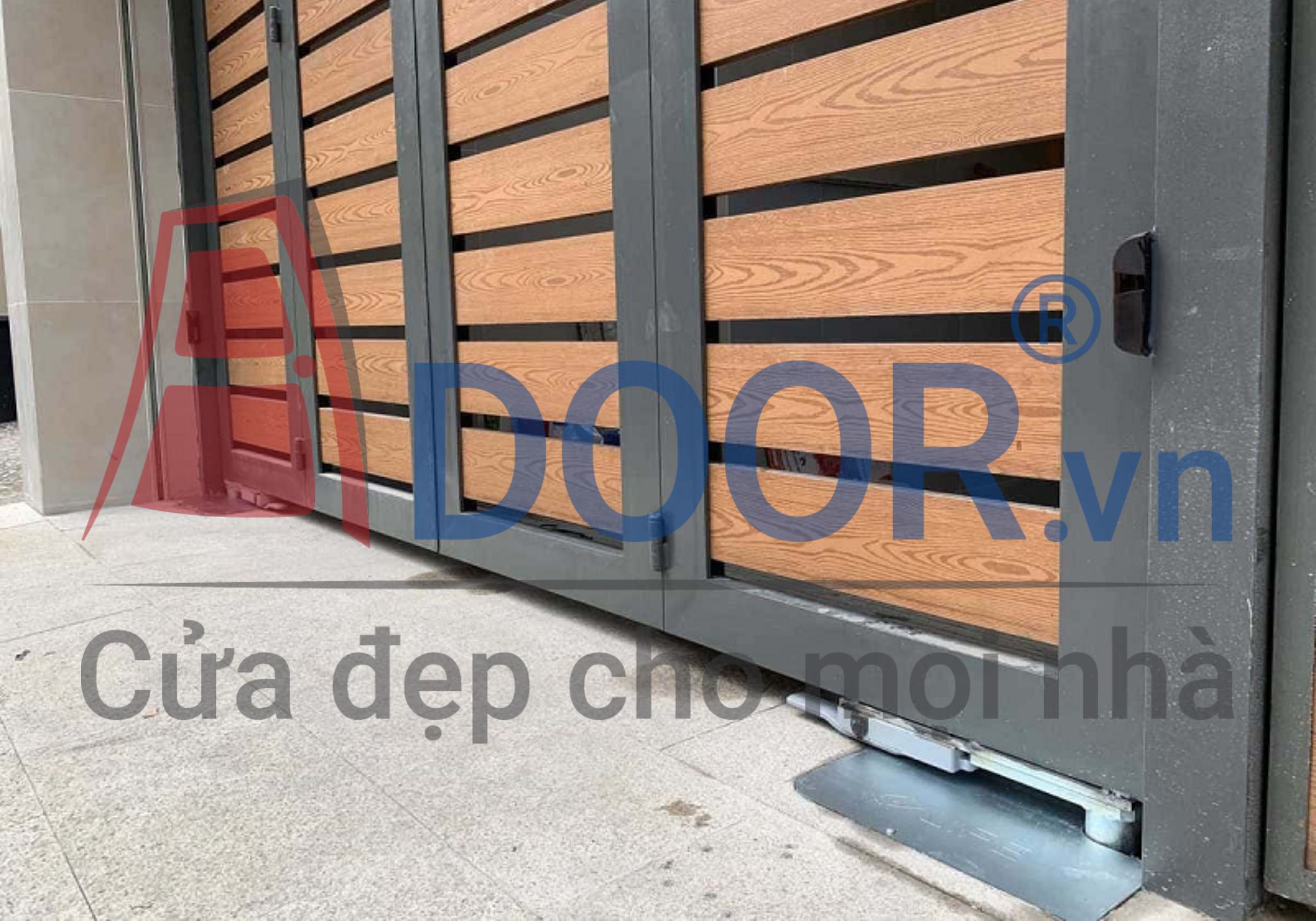 Cửa cuốn tự động Adoor đẹp - 1 Cửa cuốn tự động Adoor đẹp - 1