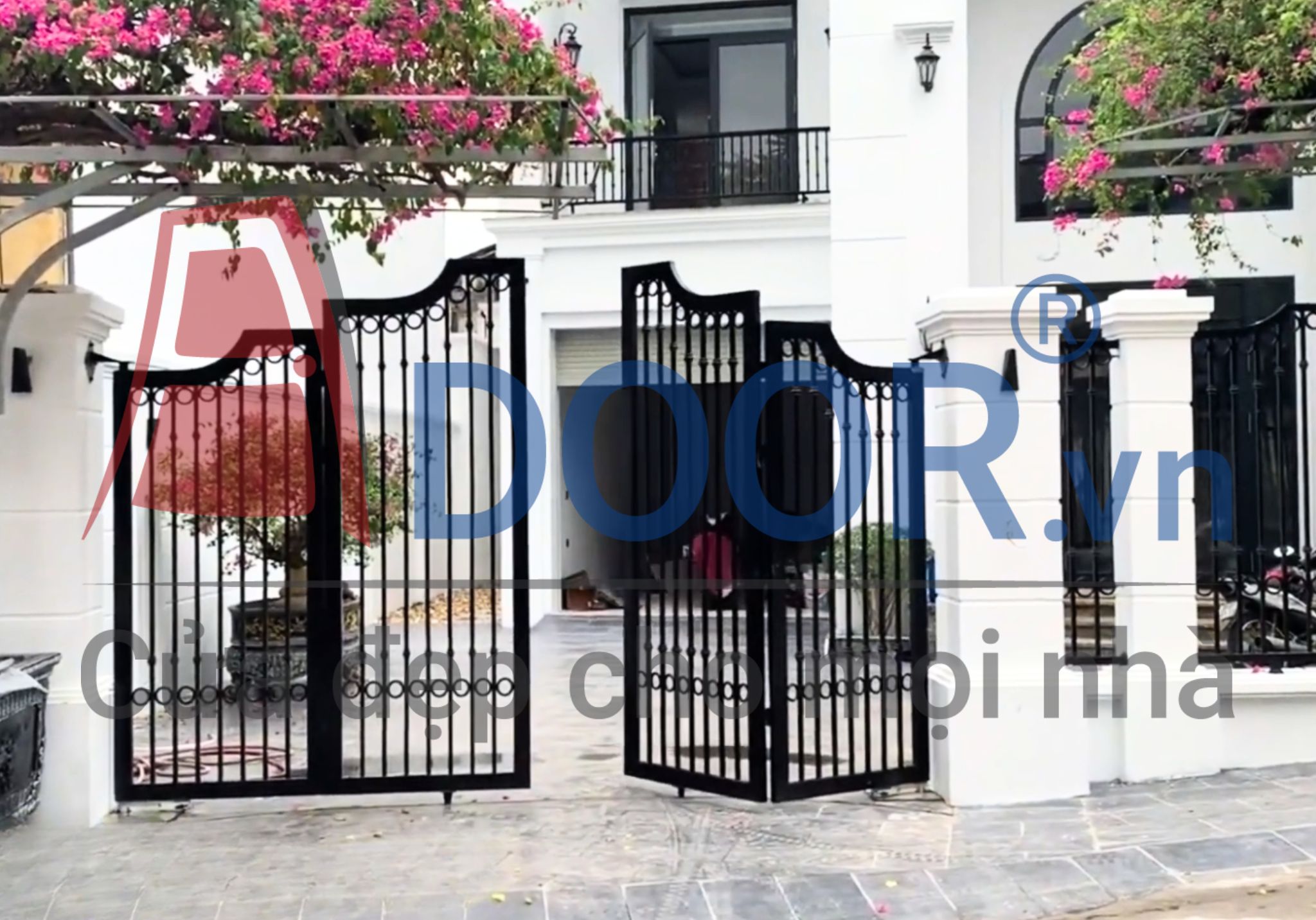Cửa cổng tự động Adoor cao cấp - 1 Cửa cổng tự động Adoor cao cấp - 1