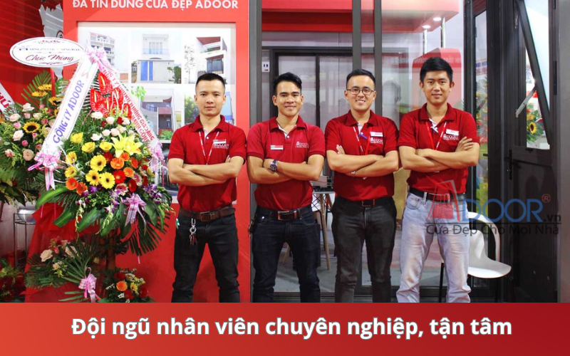 Đội ngũ nhân viên chuyên nghiệp cửa cuốn Đài Loan tại Tam Kỳ
