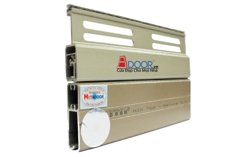 Mẫu cửa cuốn công nghệ Đức Mitadoor Adoor MIX 76A tại Quảng Ninh