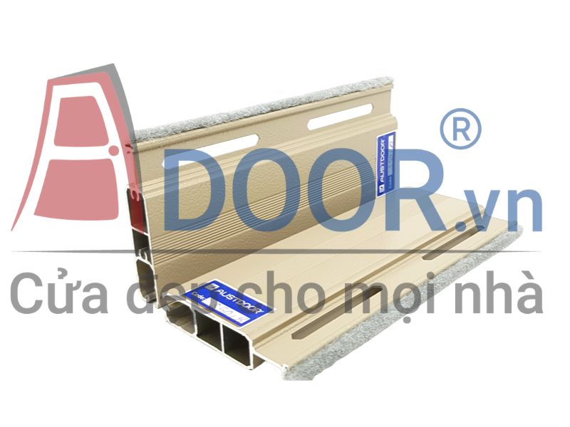 Mẫu Adoor PM5044 – Cửa cuốn xuyên sáng Polycarbonate, sang trọng tại Thủ Dầu Một