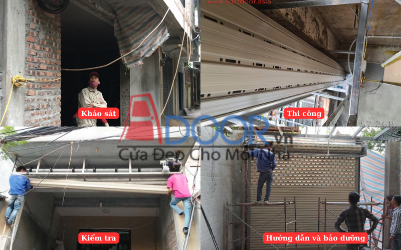 Quy trình lắp đặt và kiểm tra nghiêm ngặt của Adoor