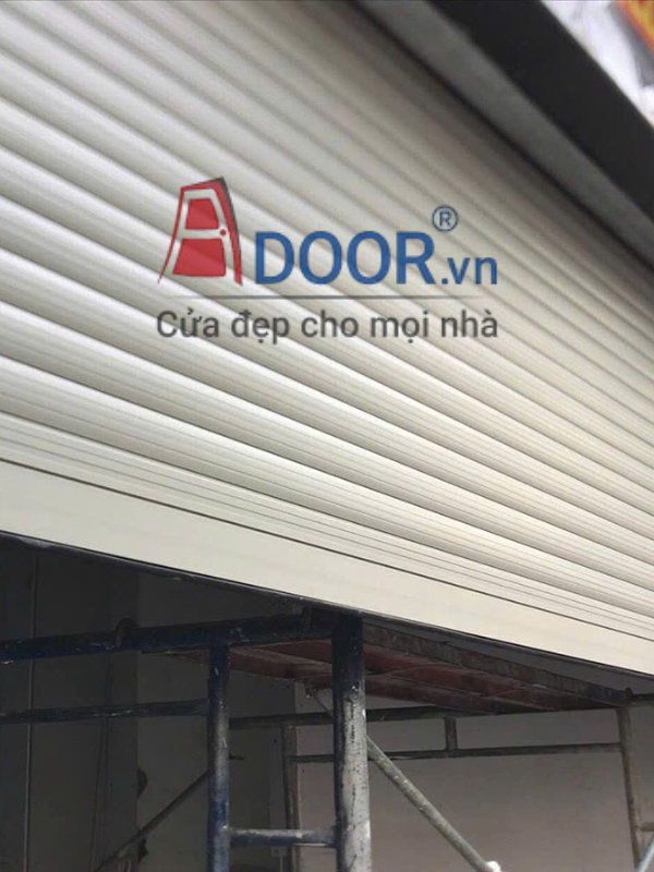 Thân cửa cuốn Úc Adoor được làm từ thép mạ màu cao cấp