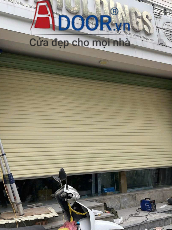 Lắp đặt cửa cuốn Úc tại Tam Kỳ cho cửa hàng