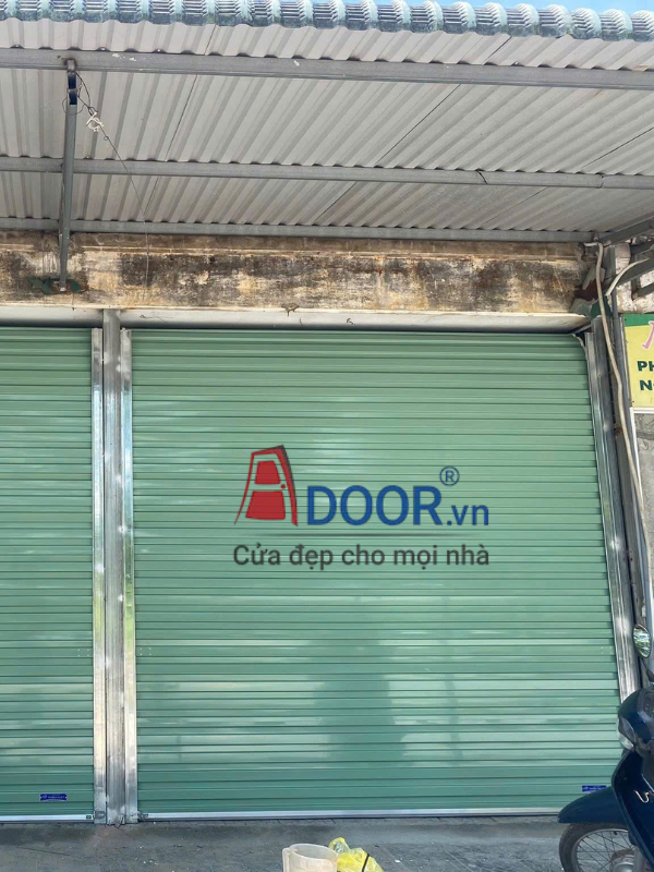 Cửa cuốn tấm liền 0.45mm