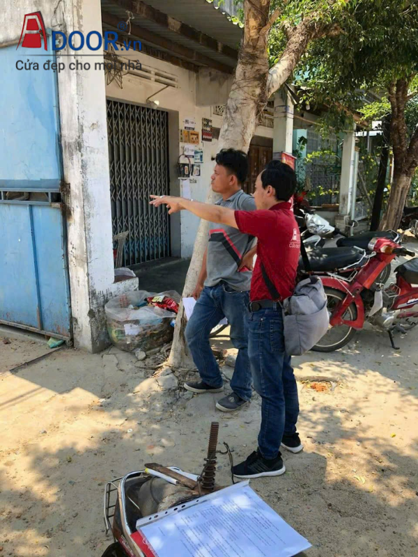 Nhân viên Adoor khảo sát thực tế tại Rạch Giá