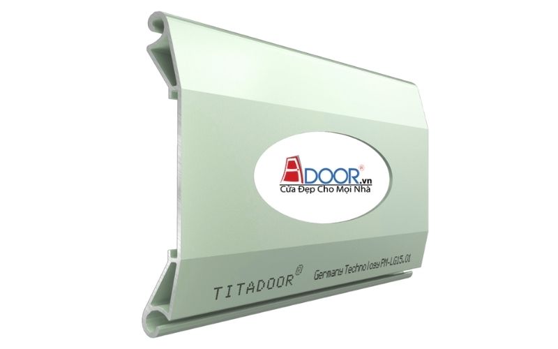 Mẫu cửa cuốn công nghệ Đức Titadoor Adoor LG15