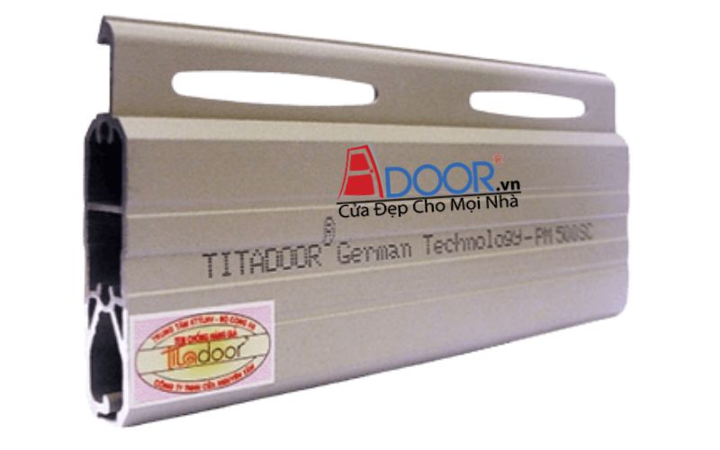 Mẫu cửa cuốn công nghệ Đức Titadoor Adoor PM500SC